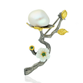 Baroque Pearl Brooch - penelope-it.com